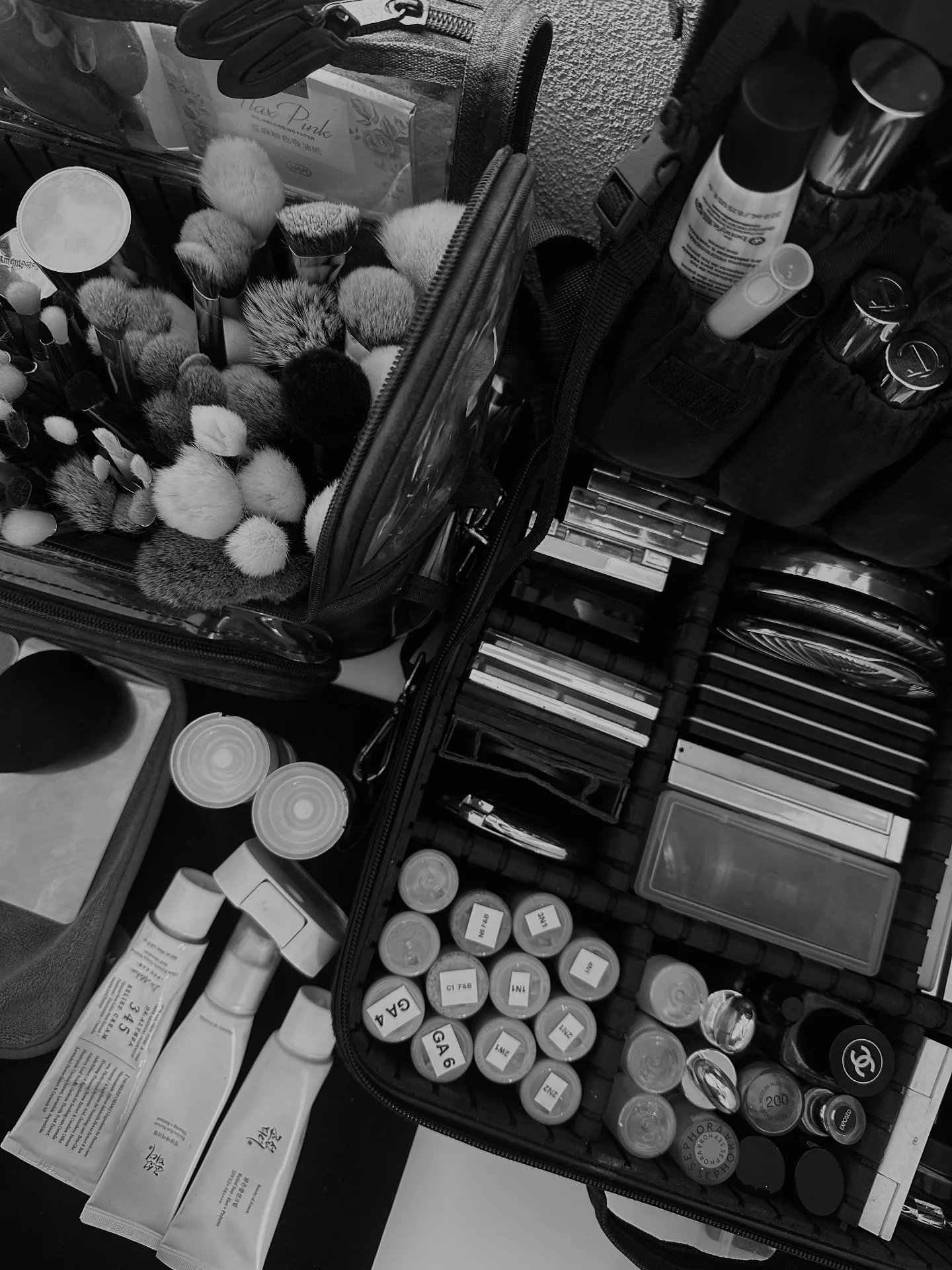 Profesionální make-up výbava pro kurzy a focení